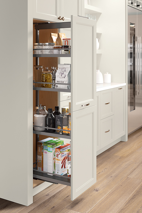 Thomasville - Organization - Tall Pantry Pull-out with Matte Charcoal  Interior