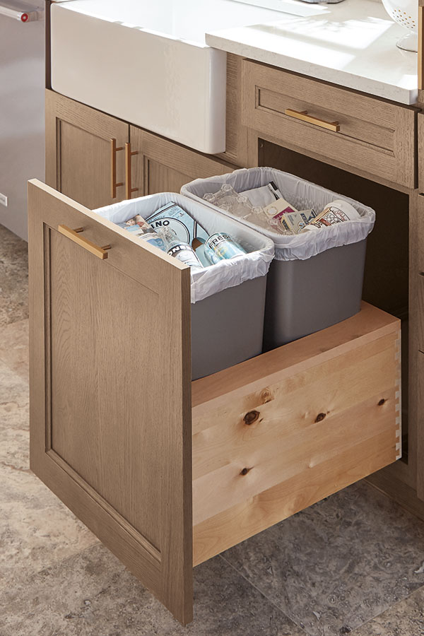 Double Waste Basket Pullout-4002 0218H