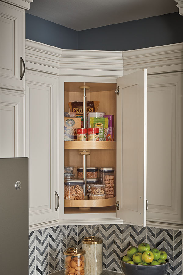 Kitchen Corner Storage - Lazy Susan Cabinet - ALL ORGANIZED