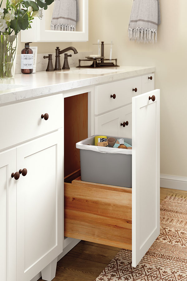 Bathroom Vanity Pull-Out Organizer with Storage Bins - Pull-Out