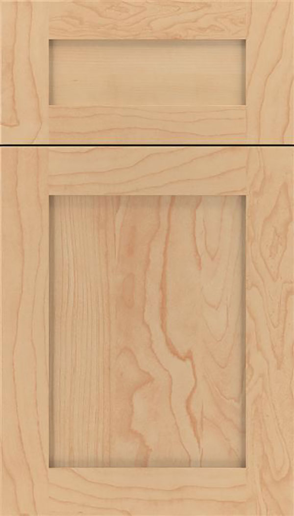 Salem 5pc Maple shaker cabinet door in Natural