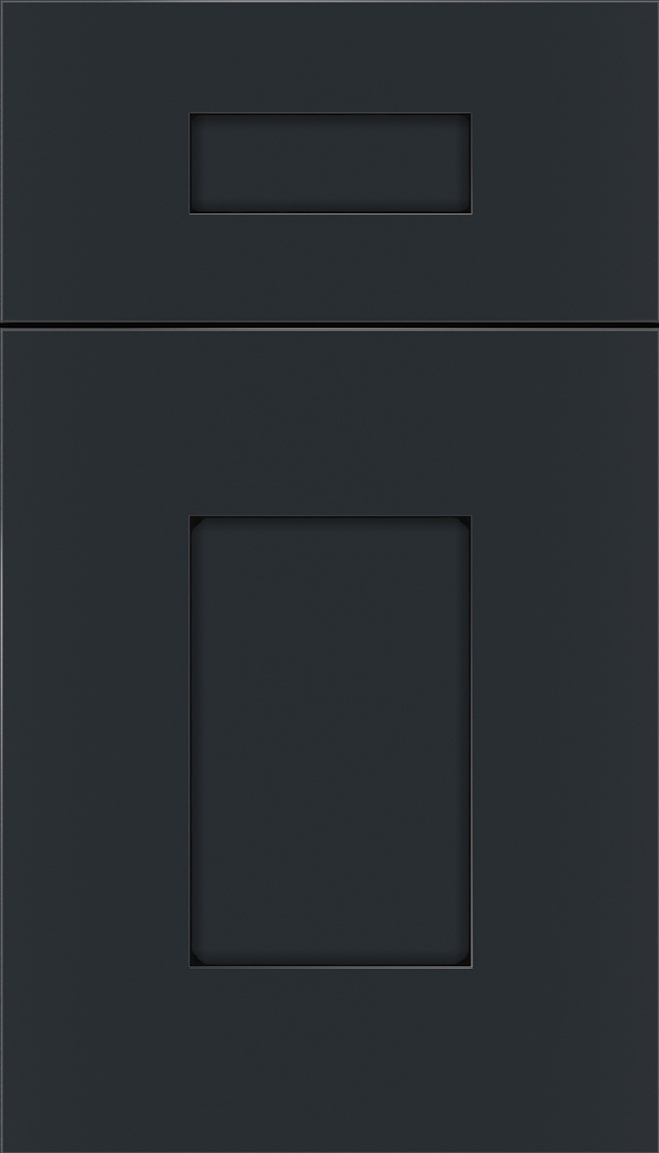 Newhaven 5pc Maple shaker cabinet door in Gunmetal Blue with Black glaze