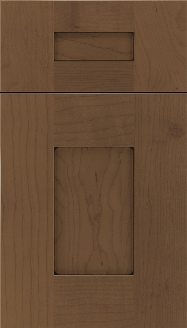 Newhaven 5pc Maple shaker cabinet door in Toffee with Black glaze