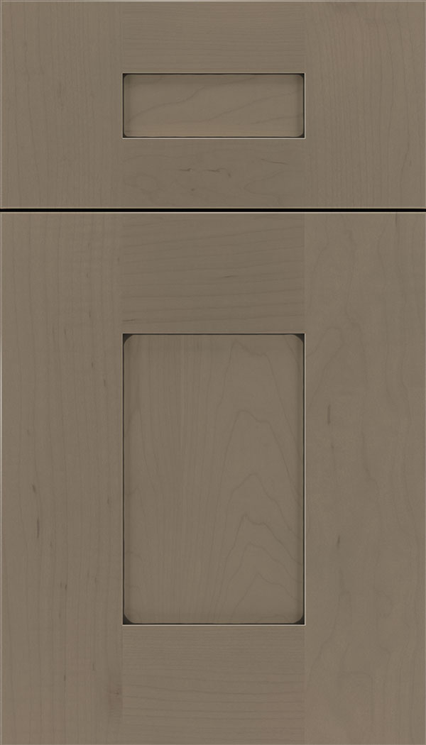 Newhaven 5pc Maple shaker cabinet door in Winter with Black glaze