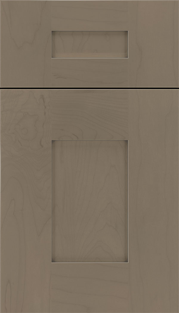 Newhaven 5pc Maple shaker cabinet door in Winter with Pewter glaze