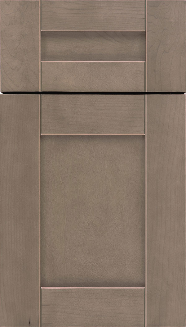 Pearson 5pc Maple flat panel cabinet door in Winter