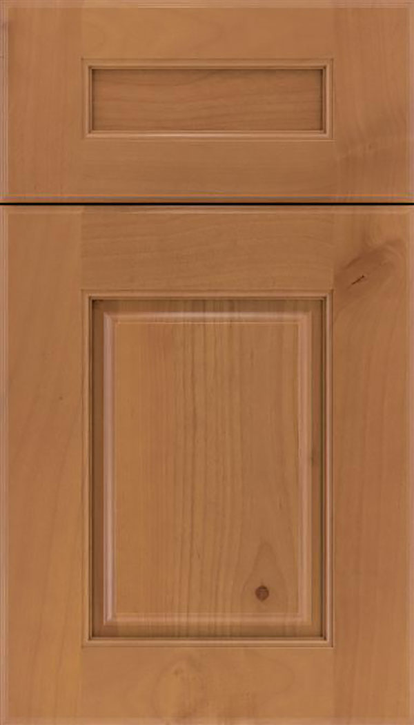 Whittington 5pc Alder raised panel cabinet door in Ginger