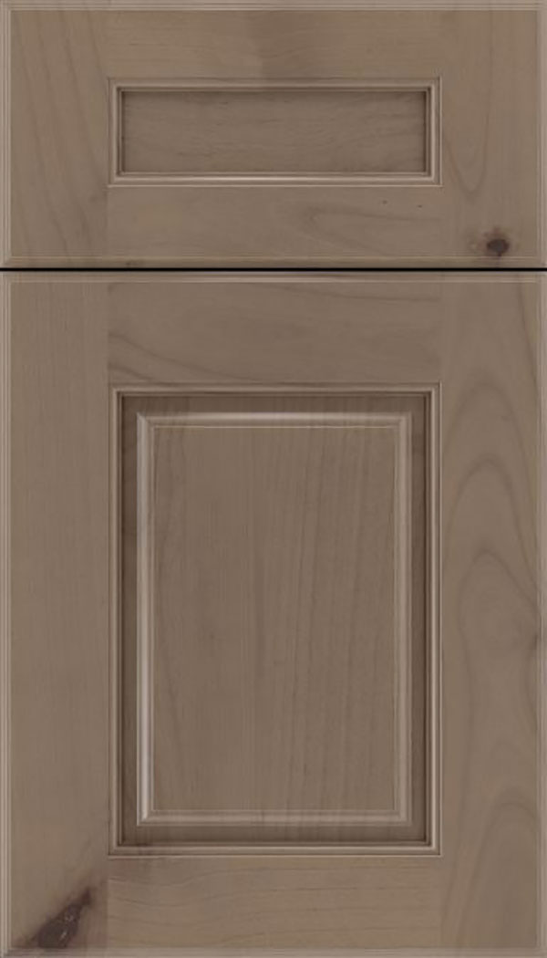 Whittington 5pc Alder raised panel cabinet door in Winter