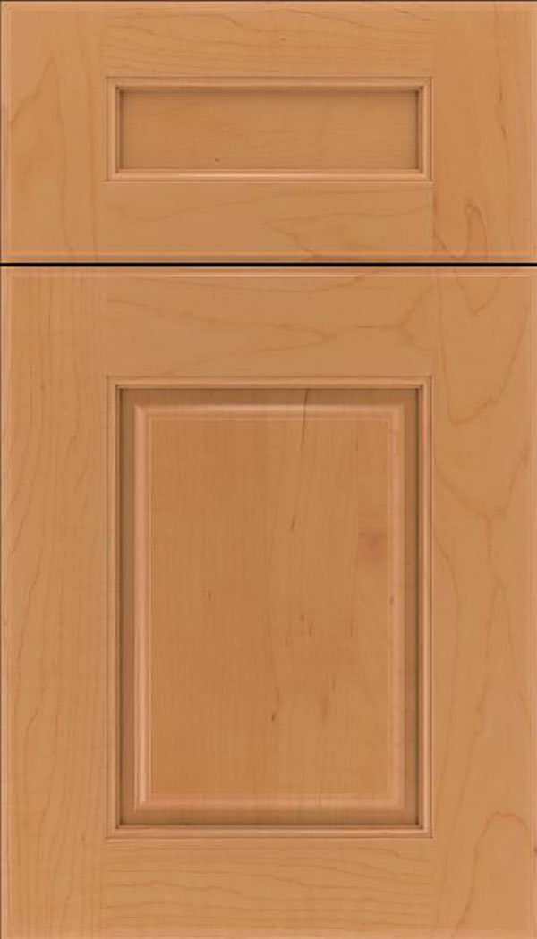 Whittington 5pc Maple raised panel cabinet door in Ginger