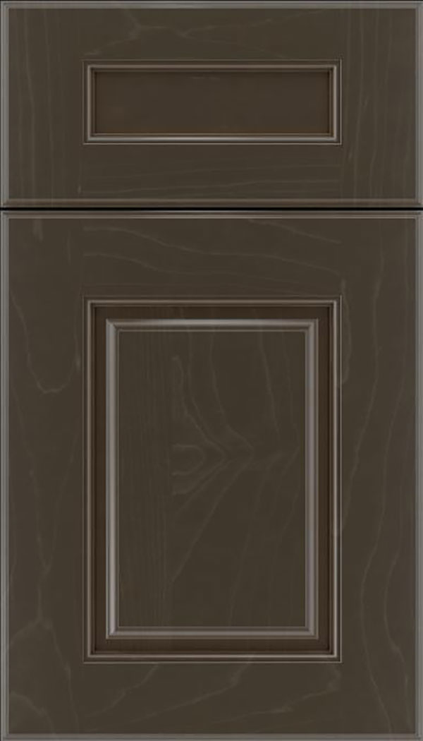 Whittington 5pc Maple raised panel cabinet door in Thunder